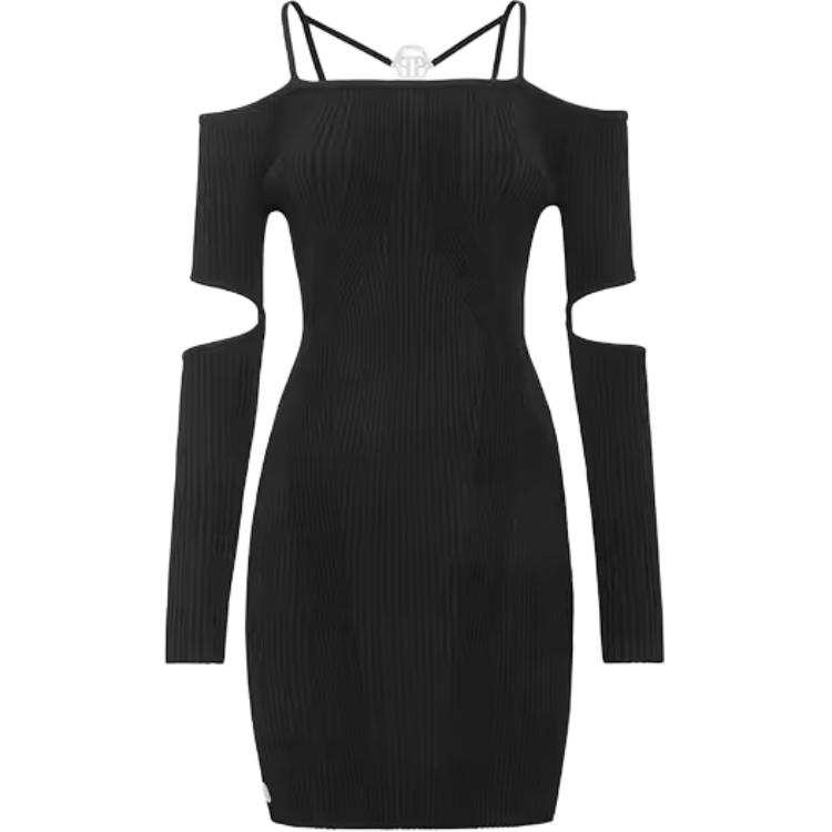 PHILIPP PLEIN FW24 Long Sleeved Dress Women's