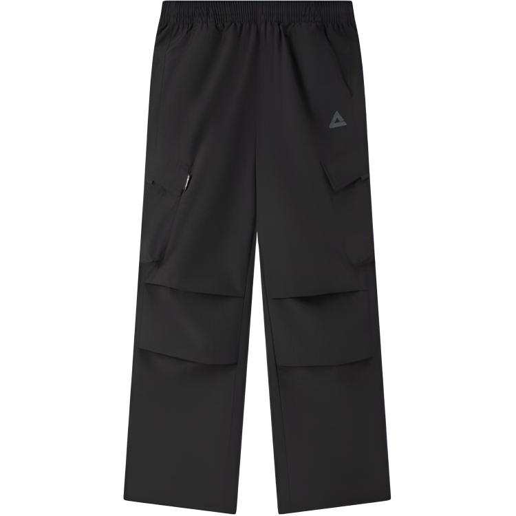 PEAK Casual Pants Men's Black Moderate Wide Leg Pants