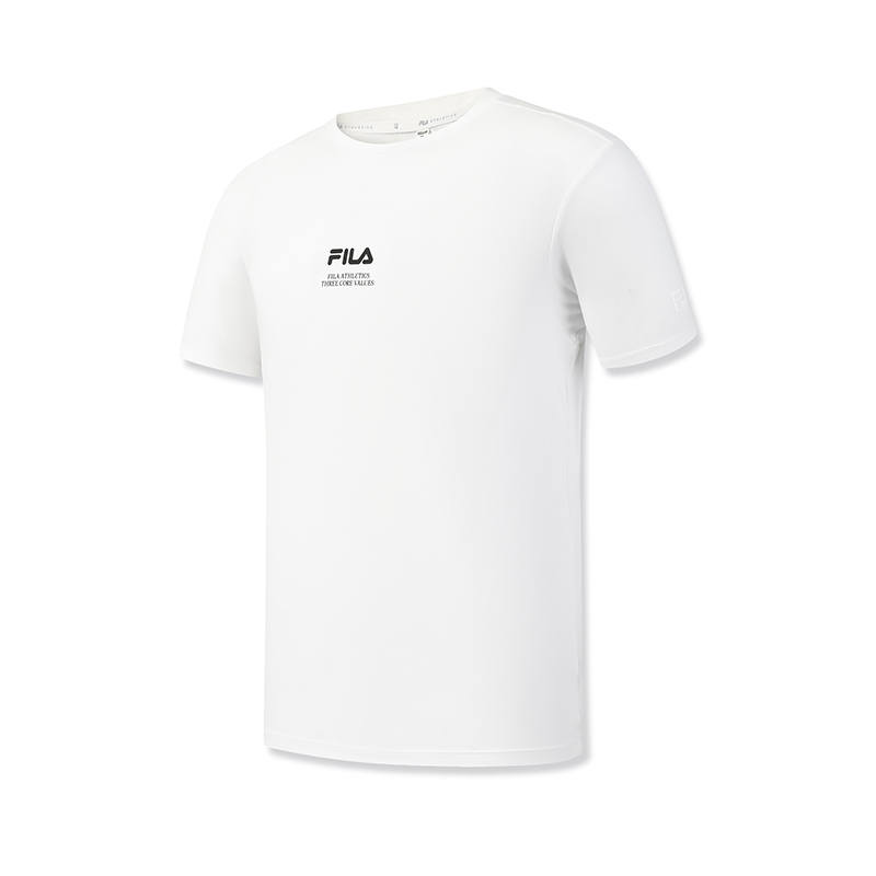 FILA Fitness T Shirt Men's Jade White