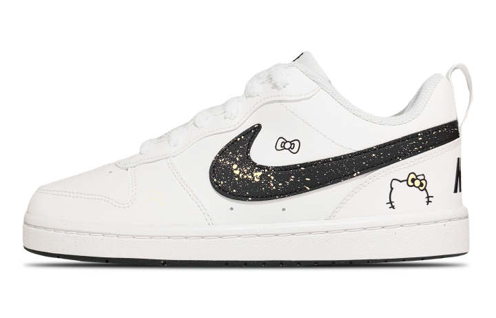Nike Nike Court Borough Low top Kids' Skateboarding Shoes Yellow Unisex