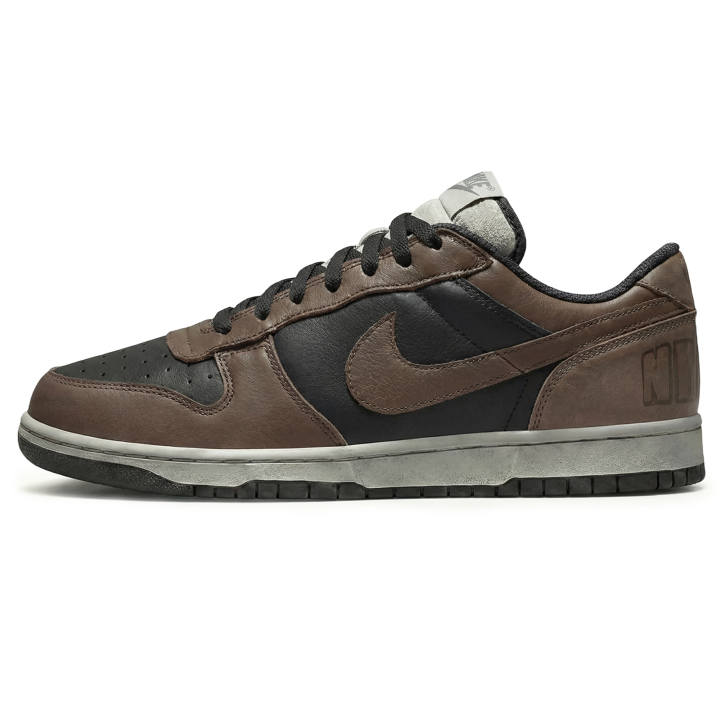 Nike Nike Dunk Black Mocha Slip Resistant Abrasion Resistant Low top Skateboard Shoes Unisex Brown