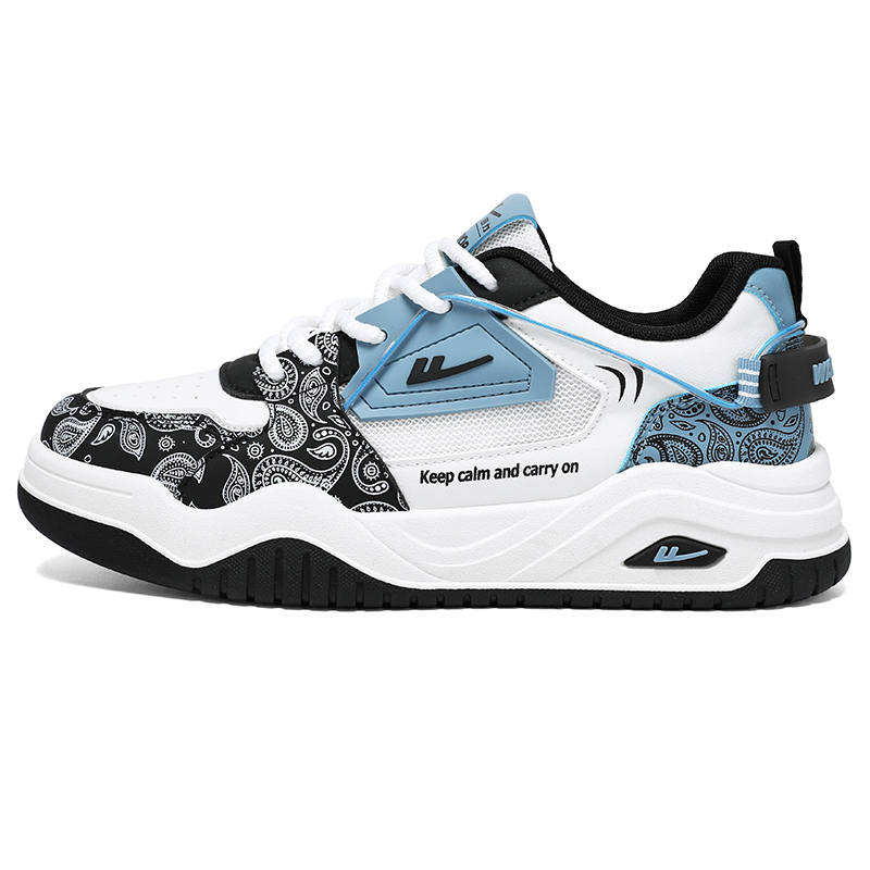 Warrior Height Increasing, Abrasion Resistant, Lightweight, And Breathable Low top Skateboard Shoes Men's