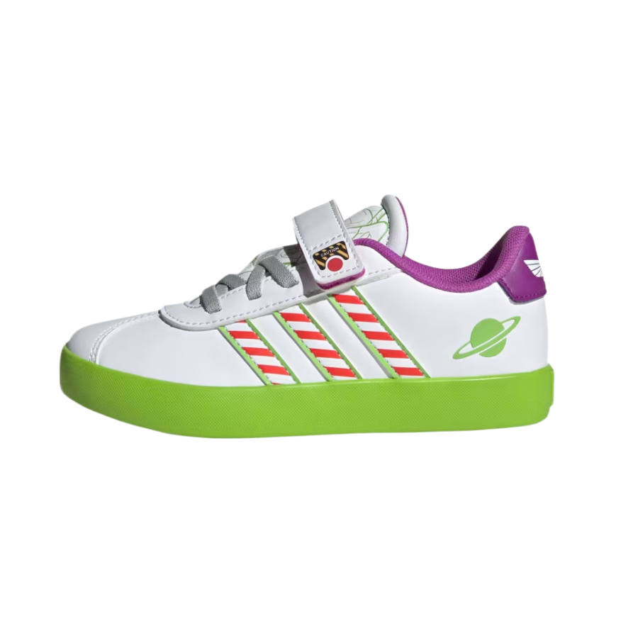Adidas Adidas VL COURT 3.0 Synthetic Leather Low top Kids' Skateboarding Shoes Children Aged 3 7 Years Old