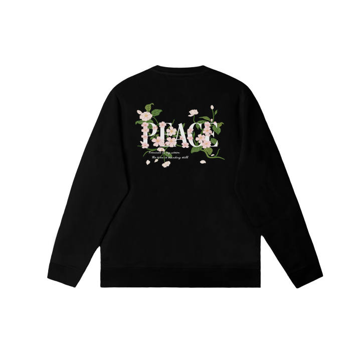 Nike Nike Club Sweatshirts Men's Black Crew Neck Moderate Regular