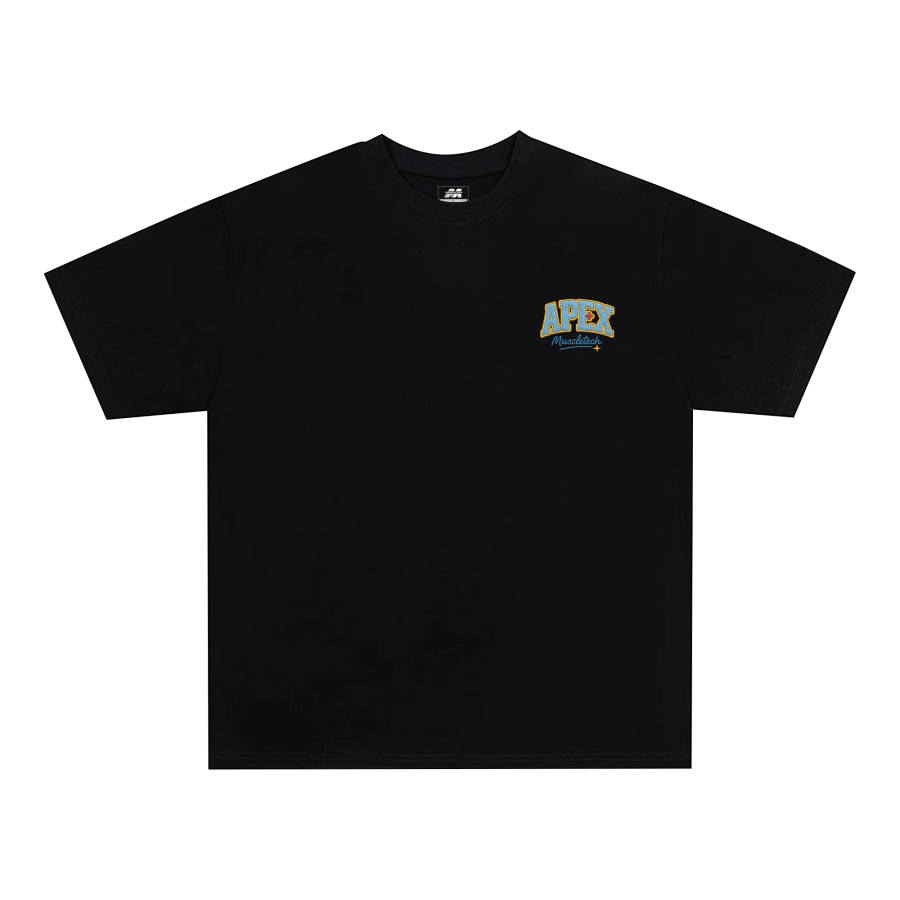 MUSCLETECH MUSCLETECH T Shirts Unisex Crew Neck Thin Straight Fit