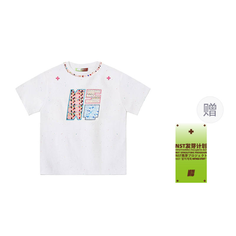 NSTNEW START T Shirts Unisex Crew Neck Thin Straight Fit