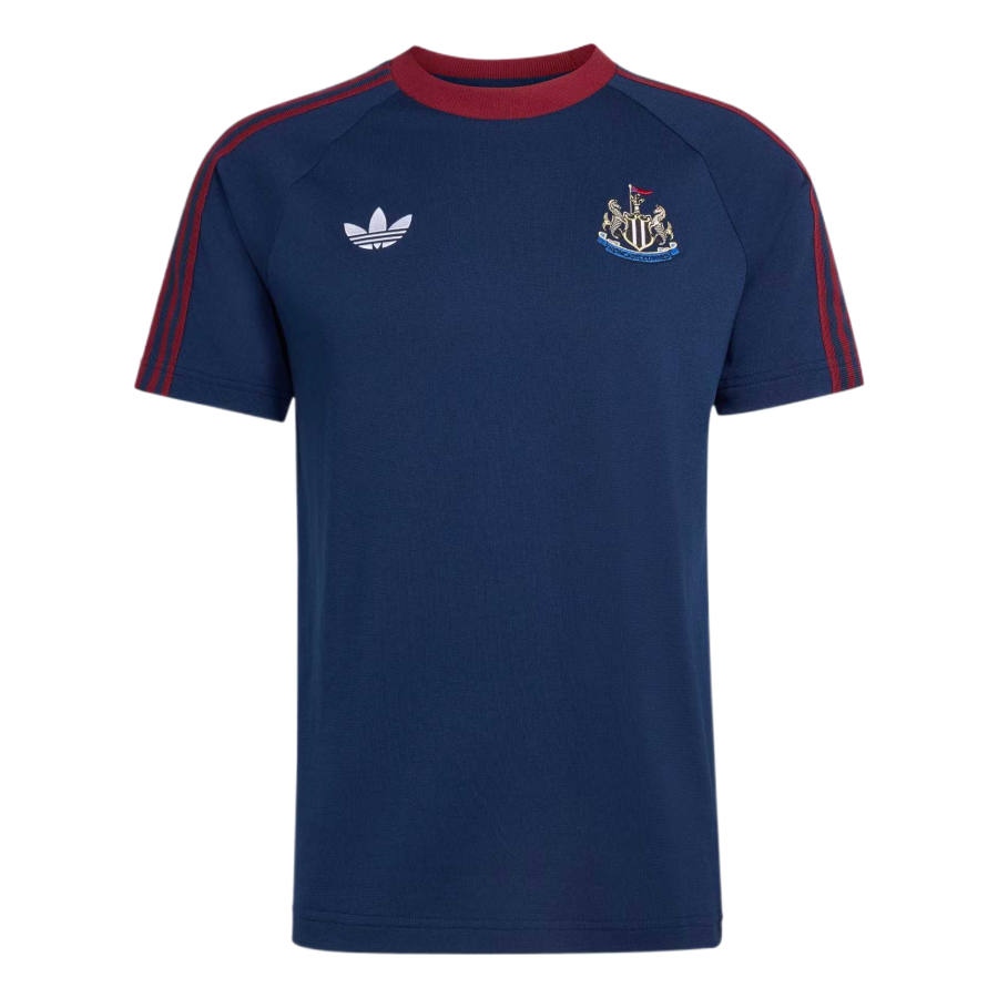 Adidas Originals T Shirts Men's Midnight Indigo Crew Neck Moderate