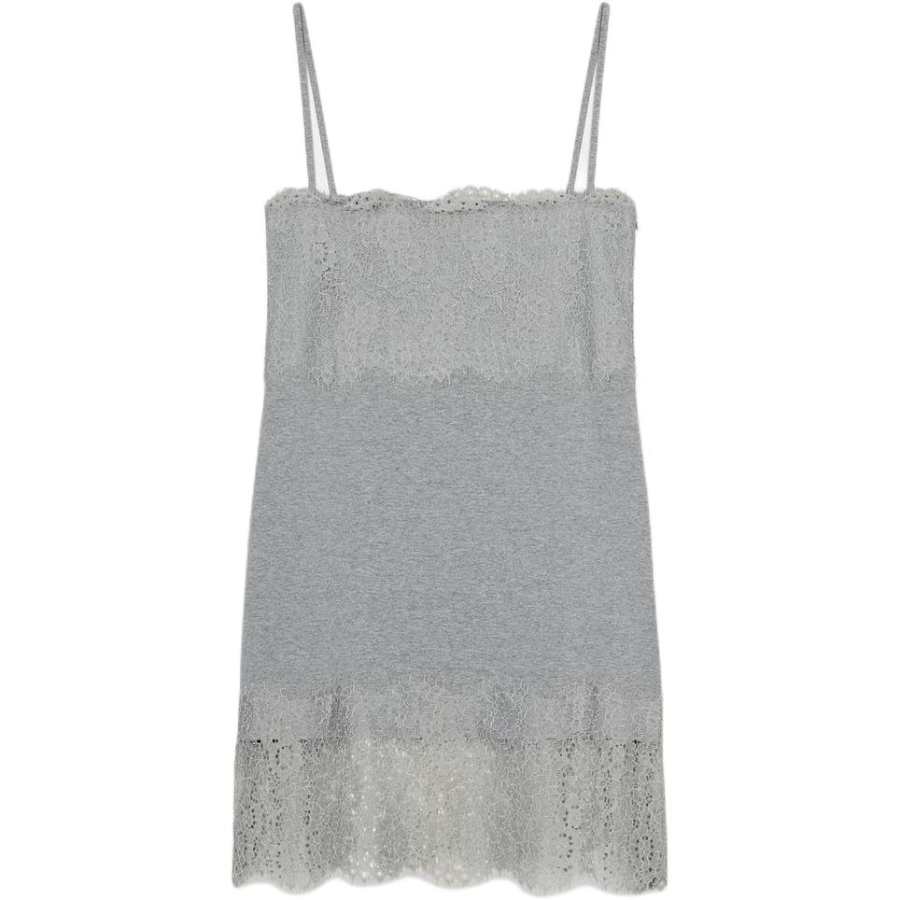 ZARA Slip Dresses Women's Zebra Print Gray Moderate Short Skirt