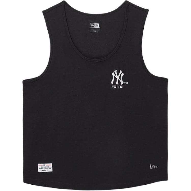 New Era Tank Tops Unisex Black Crew Neck Moderate Other