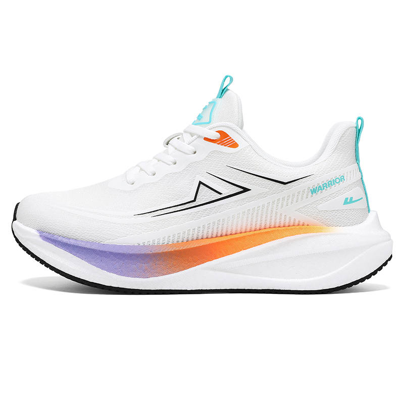 Warrior Abrasion Resistant Breathable Lightweight Height Increasing Low top Running Shoes Men's