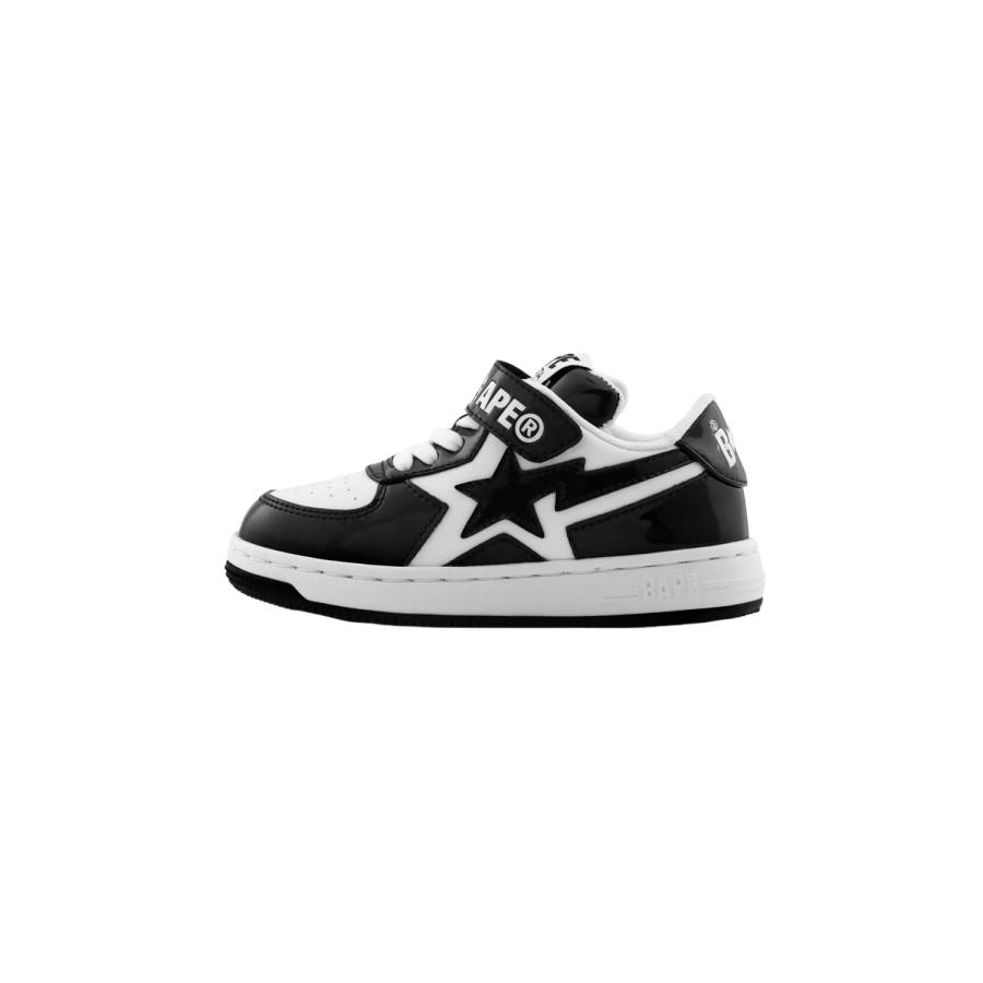 A BATHING APE BAPE STA Synthetic Leather Mid top Casual Shoes Kids'