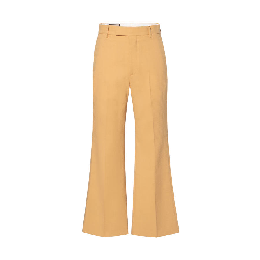 GUCCI Casual Pants Men's Khaki Moderate Straight Fit Pants