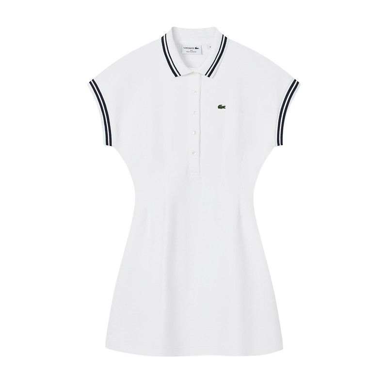 LACOSTE SS26 Short Sleeved Dress Women's