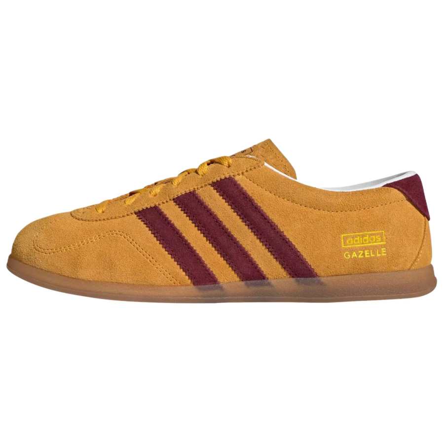 Adidas Originals Gazelle Low top Skateboard Shoes Women's Yellow