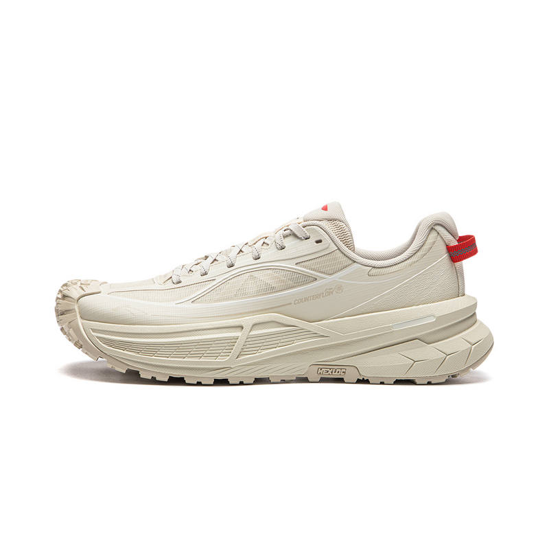 Li-Ning Li Ning Outdoor CF Tracing Xichang 2SE Low top Hiking Shoes Unisex Xuan Paper White