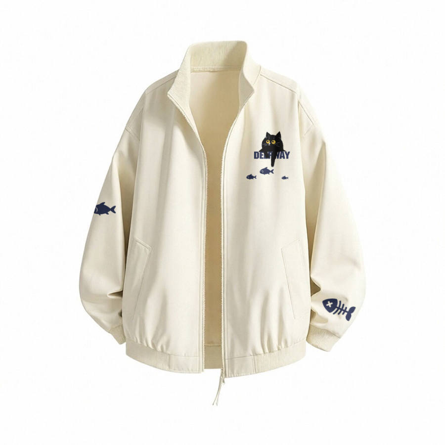 DEERWAY DEERWAY Jackets Unisex Lapel Moderate Workwear