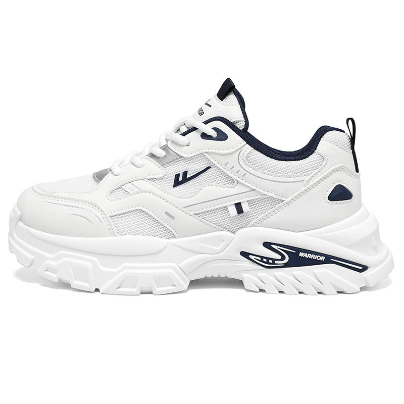 Warrior Height Increasing, Abrasion Resistant, Lightweight, And Breathable Low top Chunky Sneakers Men's