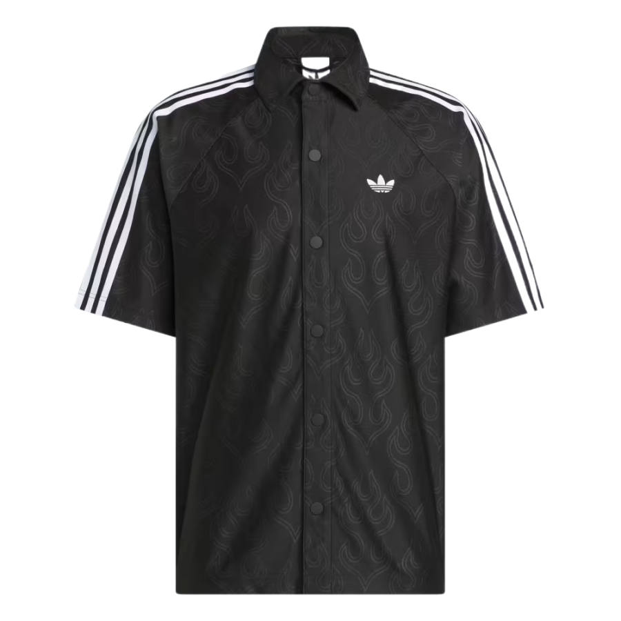 Adidas Originals Basketball Flame jacquard shirt