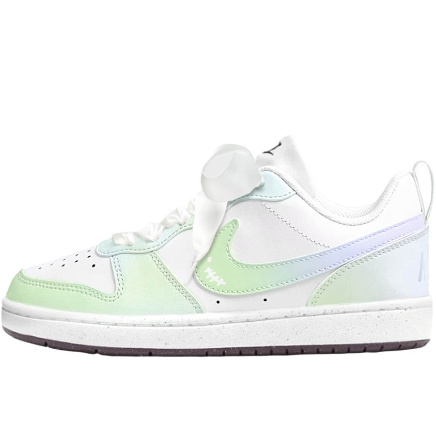 Nike Nike Court Borough Recraft Green Dye Low top Kids' Skateboarding Shoes Blue Green