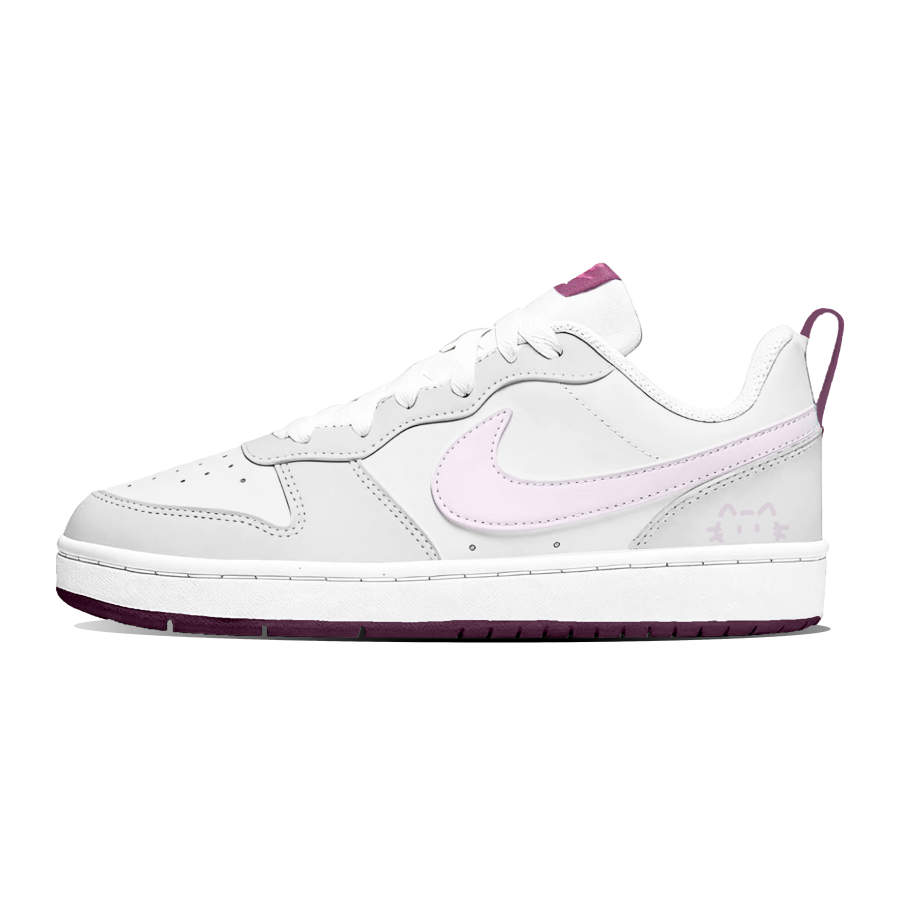 Nike Custom Shoes Nike Court Borough Macaron Tower Cushioning Lightweight Skateboard Shoes Women's