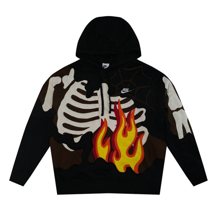 Nike Nike Sportswear Hoodie Unisex Black Brown Red