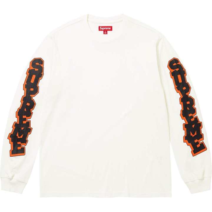 Supreme Supreme SS26 WEEK1 Cracked Sleeve L/S Top T Shirt Unisex