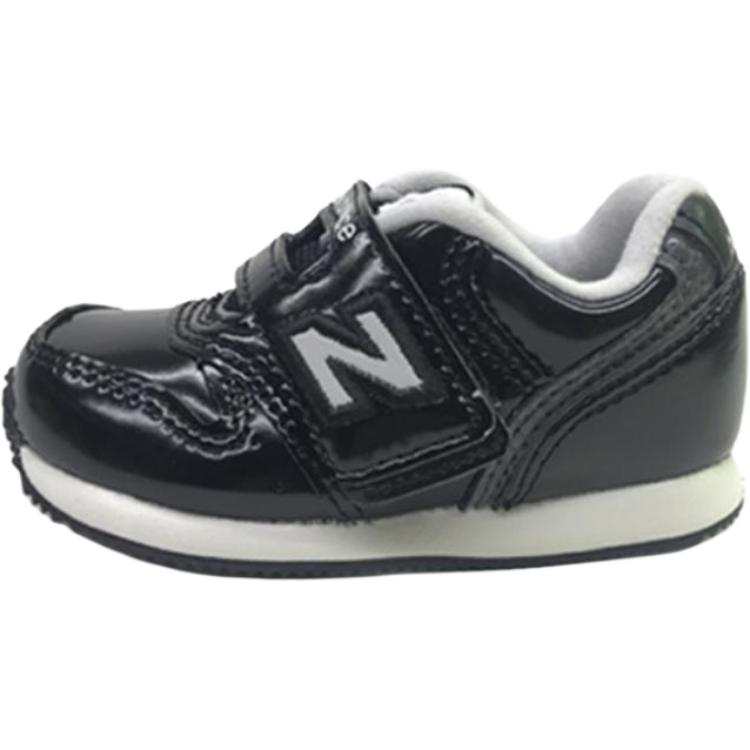 New Balance New Balance NB 996 Patent Leather, Synthetic Leather Support Low top Toddler Shoes Black Infant And Toddler