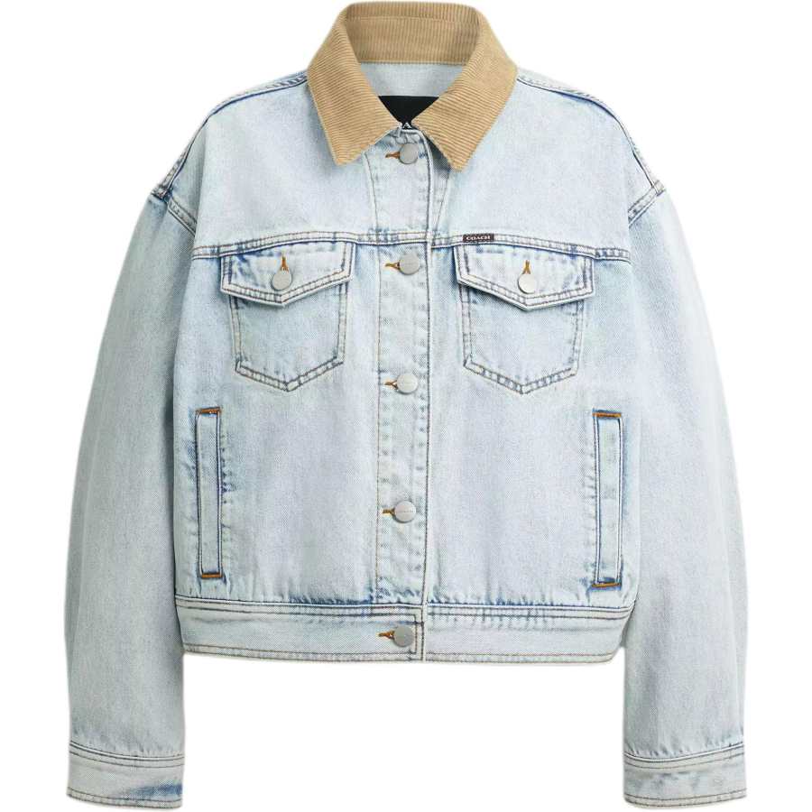 COACH COACH SS26 Denim Jacket Women's
