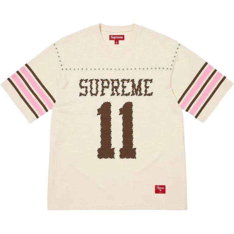 Supreme Supreme SS26 WEEK1 Studded S/S Football Top Soccer Jersey Unisex