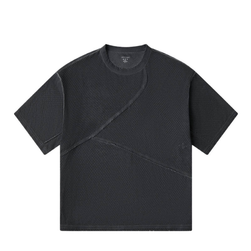 ANTA Knitwear Men's Dark Twilight Gray Crew Neck Moderate
