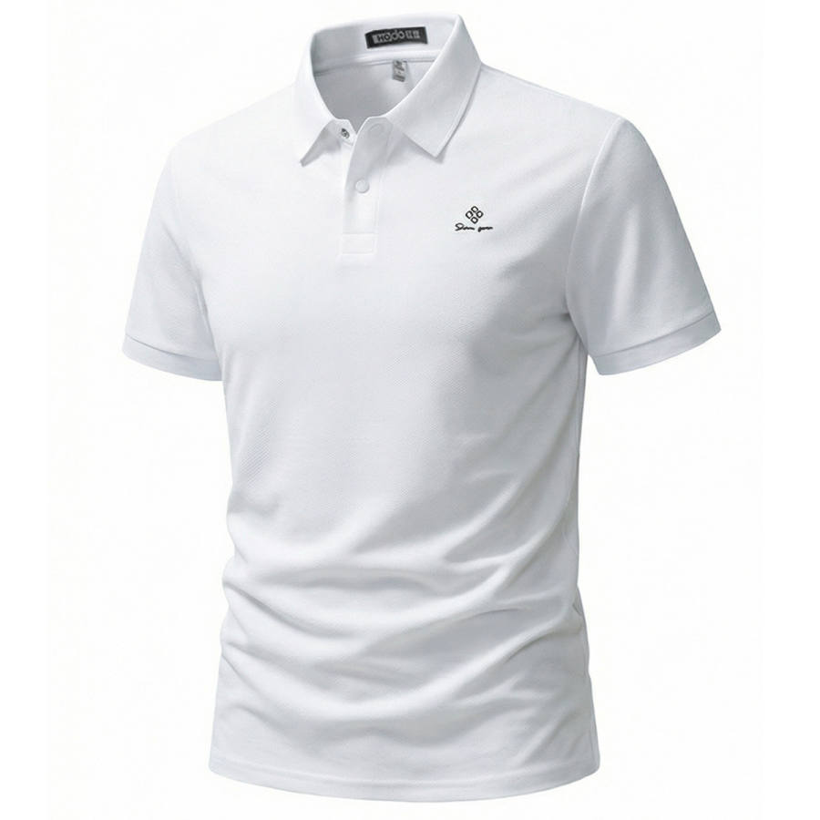 Hodo Polo Shirts Men's Polo Collar Thin Straight Fit