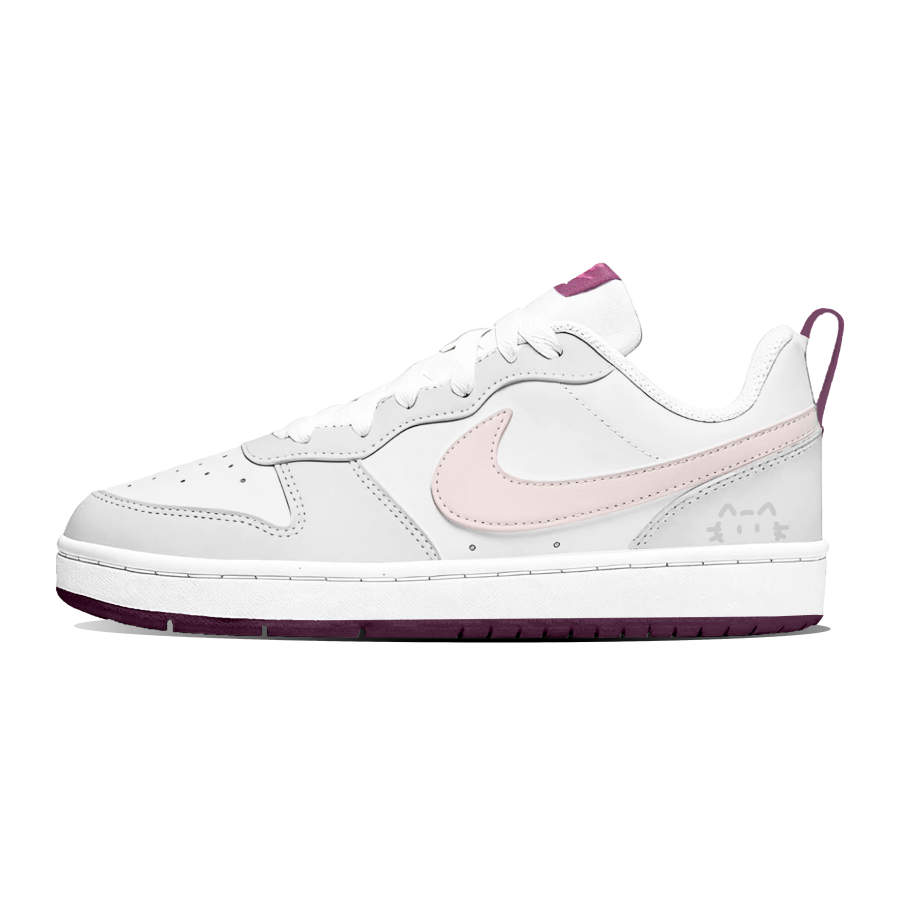 Nike Nike Court Borough Strawberry Cream Puff Cushioning Lightweight Low top Skateboard Shoes Women's