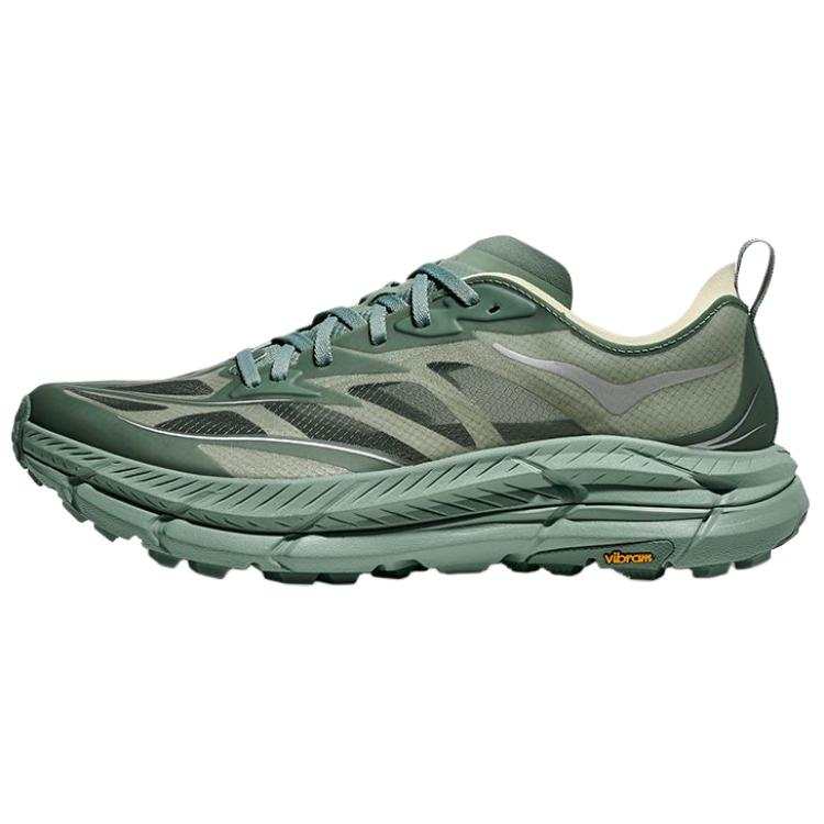 HOKA ONE ONE Mafate Speed 4 Trail Running Shoes Unisex Green