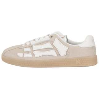 AMIRI PACIFIC Bones Leather, Suede Low top Skateboard Shoes Women's Beige