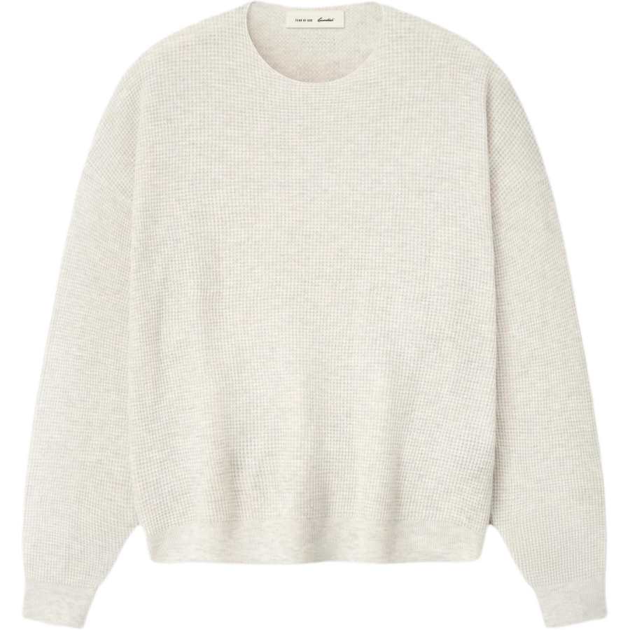 Fear Of God Essentials SS26 Signature Waffle 90s Crewneck Sweater Knitwear Unisex