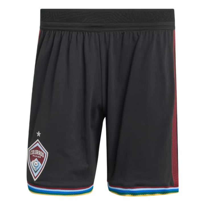 Adidas Adidas Soccer Bottoms Men's Black/Light Sky Blue