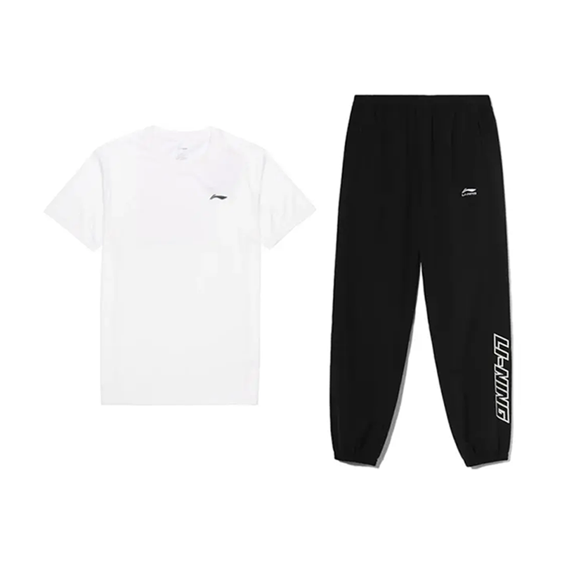 Li-Ning Li Ning Casual Sportswear Unisex White+Black