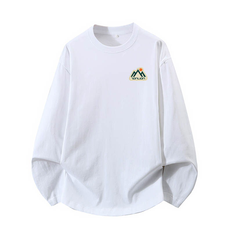 Tonlion T Shirts Unisex Crew Neck Moderate Straight Fit