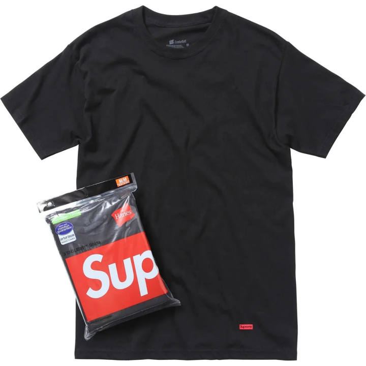 Supreme Supreme HANES SS26 WEEK1 Tagless Tees T Shirt Unisex