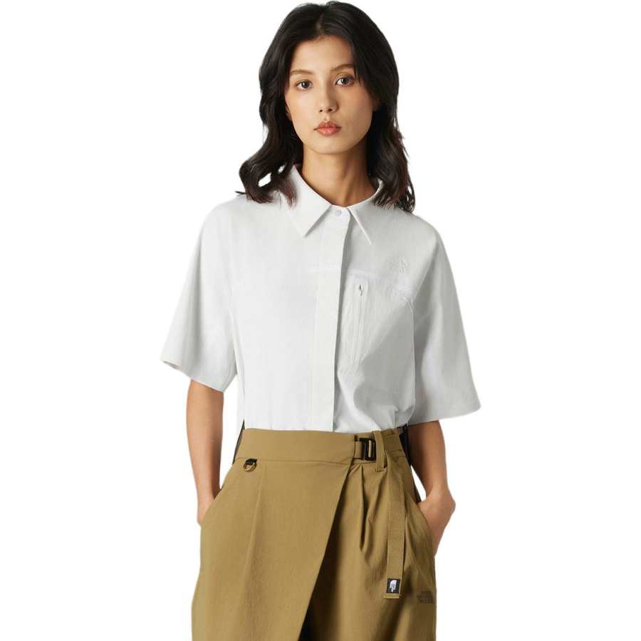 THE NORTH FACE Shirts Women's 2P1/Silver Dust Lapel Moderate