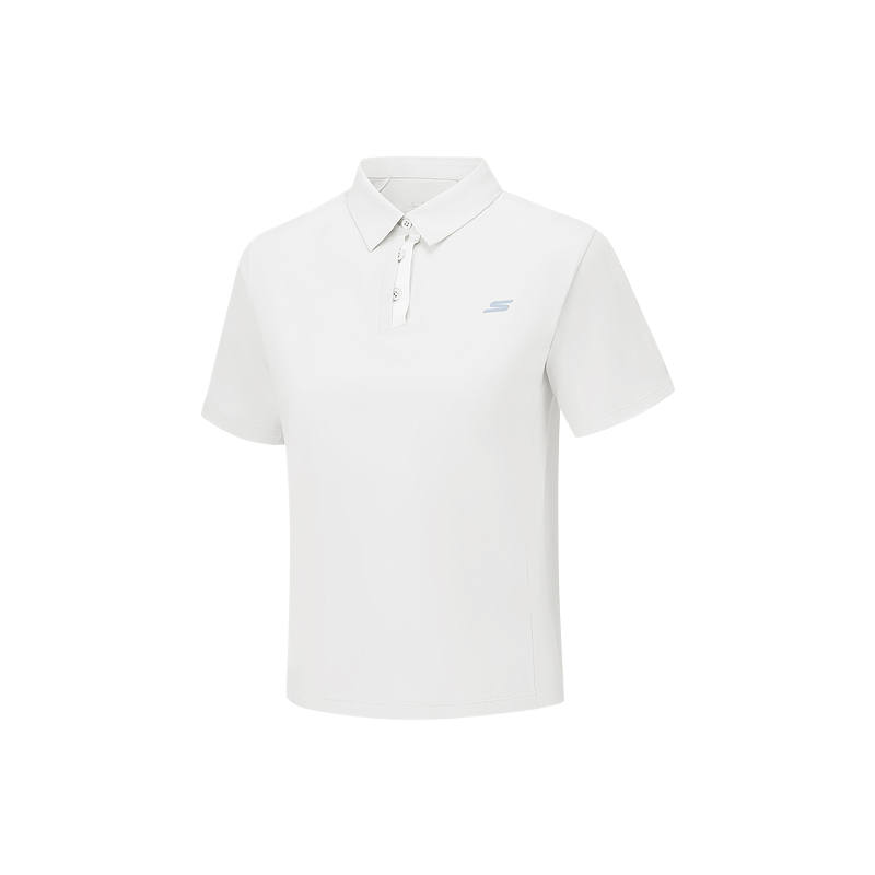 Skechers Polo Shirt Women's Bright White/0019