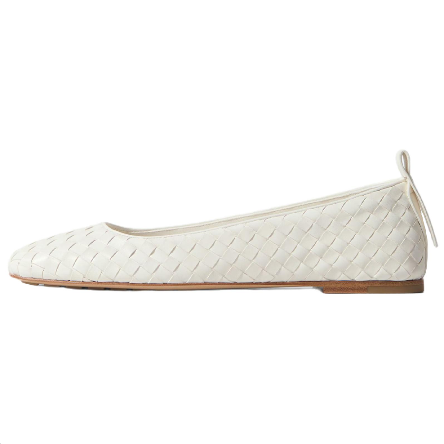 Bottega Veneta Charlotte Casual Shoes Women's Snowflake Rock White