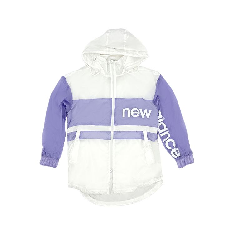 New Balance New Balance Jackets Unisex Light Purple/White Hooded Moderate Other