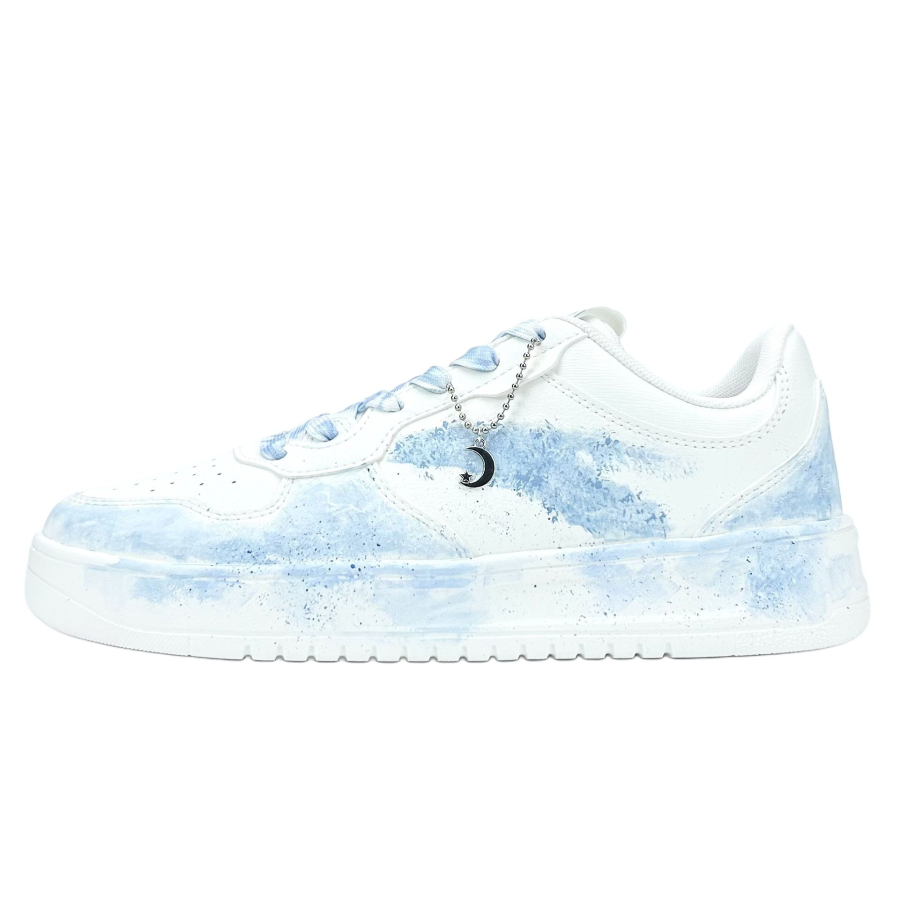 Anta Easy Air Force 1 Blended Height Increasing Lightweight Breathable Low top Skateboard Shoes Unisex Blue White