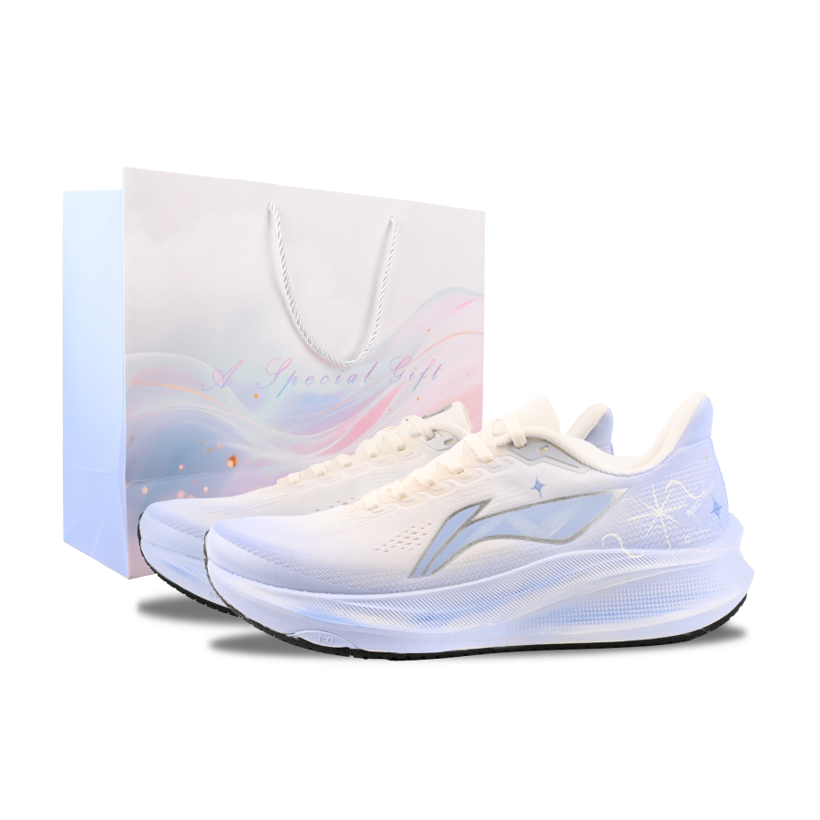 Li-Ning Li Ning Red Hare 9 Running Shoes Men's Low Top Blue/White