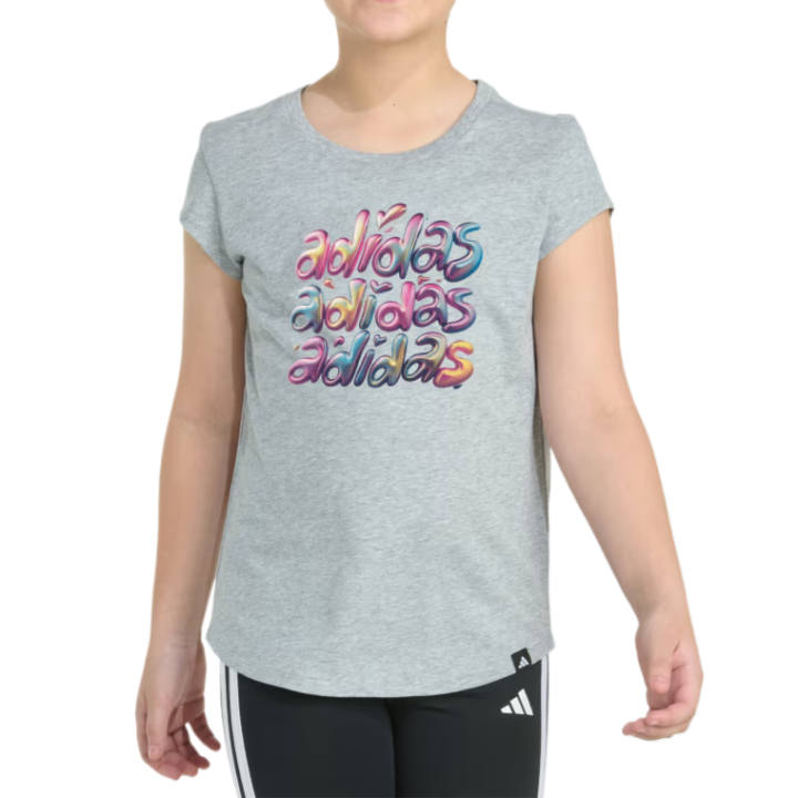 Adidas Adidas Kids T Shirts Crew Neck Moderate