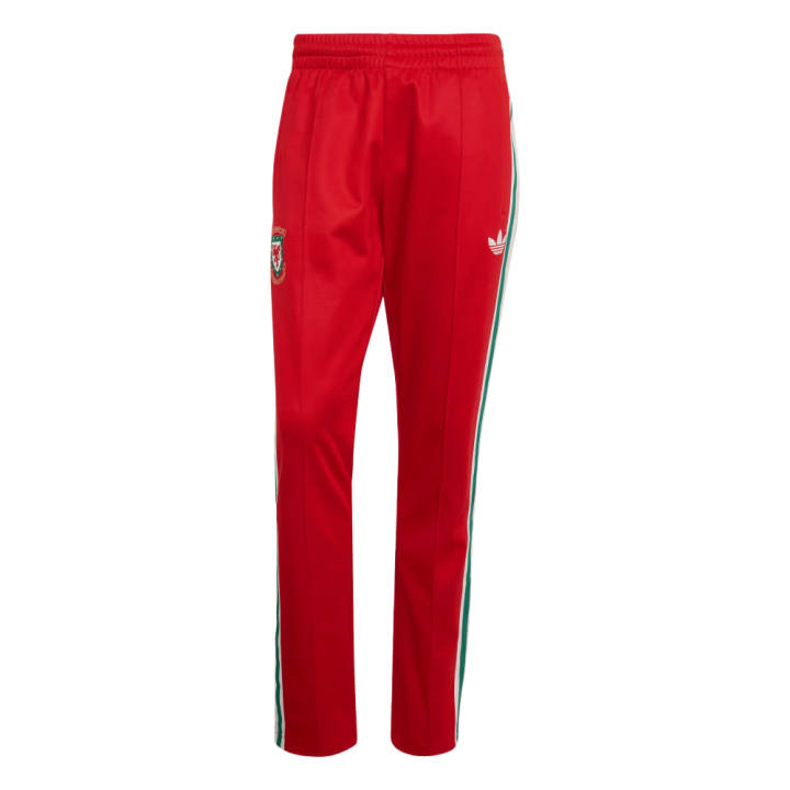 Adidas Adidas Casual Pants Men's Vibrant Red Moderate Straight Fit Pants