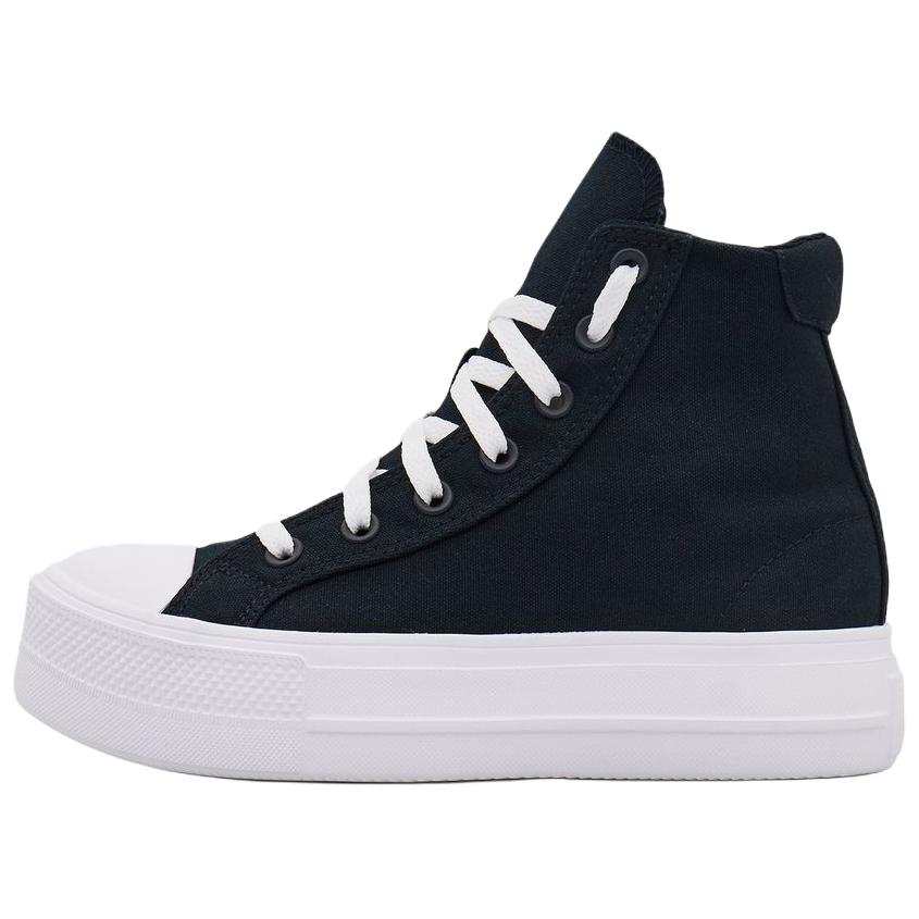 Converse Day One Platform High top Canvas Shoes Women's Black