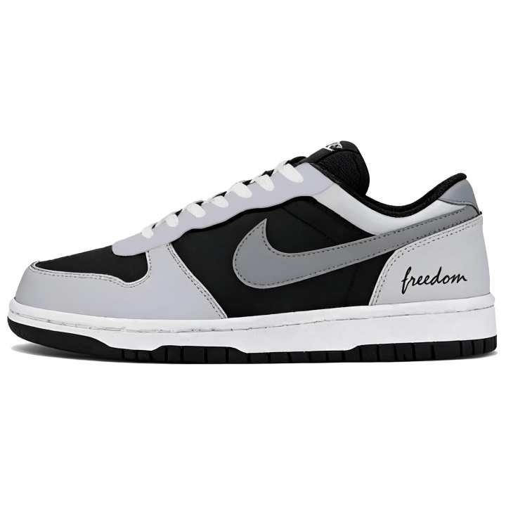 Nike Nike Big Low top Skateboard Shoes Unisex Gray Black