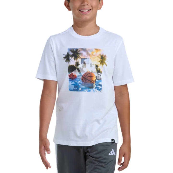 Adidas Adidas Kids T Shirts Crew Neck